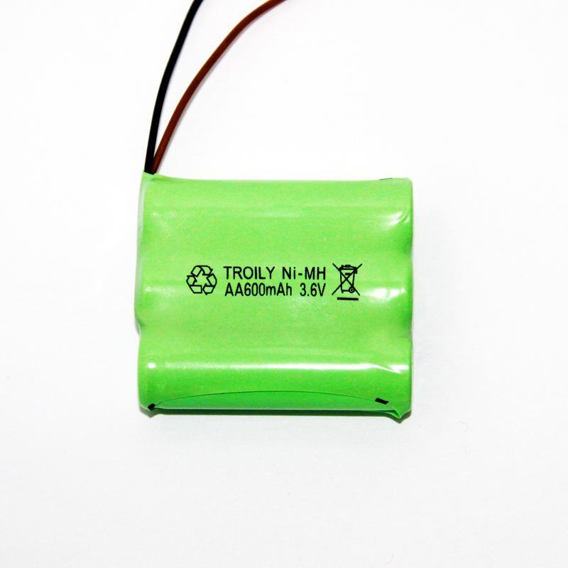 Ni-MHAA600mAh 3.6V可充电电池组