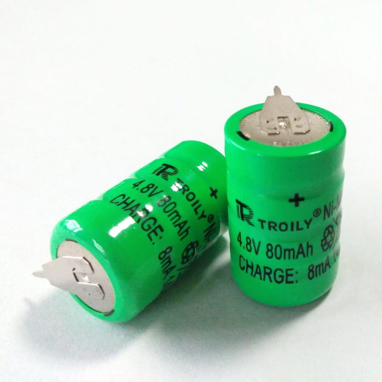 Ni-MH80mAh 4.8V 柱式